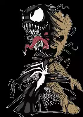 vectores plantilas VENON,PELíCULA,SUPERHéROE,CORTE,